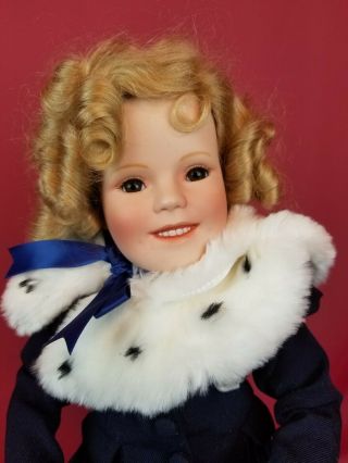 Danbury Shirley Temple Little Princess Doll 17 Inches Bisque And Clothe