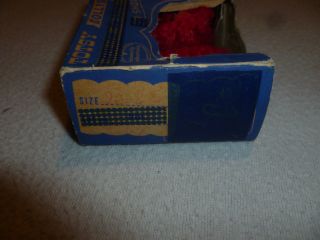 BOXED TOTSY DOLLYS DOLL VINTAGE SHOES RED KNIT MFG CO 4