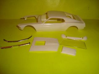 Mpc 1969 Ford Mustang Modified Stocker Model Car Kit Body Only