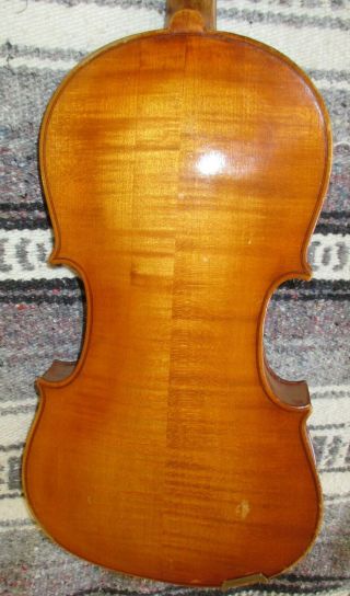 Rare Fine Old Antique 20s Vintage Mittenwald Germany Export 4/4 Violin Gd Player 2
