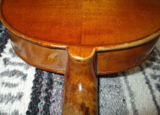 Rare Fine Old Antique 20s Vintage Mittenwald Germany Export 4/4 Violin Gd Player 7