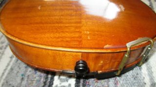 Rare Fine Old Antique 20s Vintage Mittenwald Germany Export 4/4 Violin Gd Player 8