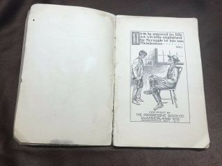 Western Cumberland MD Antique Book 1910 How To Succeed In Life Ephemera Adv Bank 3