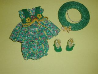 Vintage Vogue Ginny Doll 1954 Tiny Miss Outfit 42,  Minty - Complete