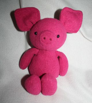 Jellycat Vivi Hot Pink Plush Doll Pig Lovey