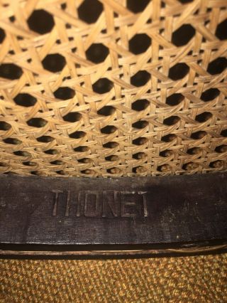 Antique Thonet Bentwood Bistro Chair 4