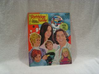 The Partridge Family Paper Doll Book Authorized Edition 5243 (1970)