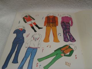 THE PARTRIDGE FAMILY PAPER DOLL BOOK AUTHORIZED EDITION 5243 (1970) 4
