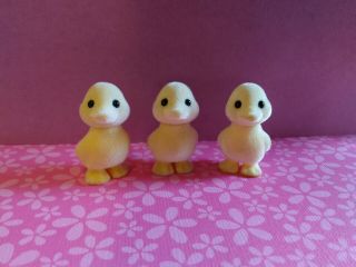 Calico Critters Sylvanian Families Duck Triplets Vintage