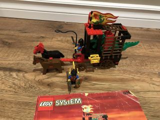 Vintage Lego Castle Dragon Knights Dragon Wagon 6056 (1993)