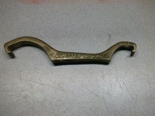 Vintage Western Fire Equipment Co.  San Francisco Forester Brass Wrench 2a911
