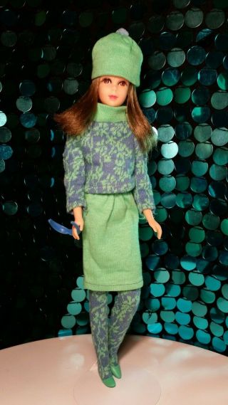 Vintage Mattel Francie Fashion 1250 Gad Abouts For Barbie Family