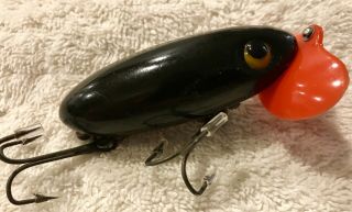 Fishing Lure Fred Arbogast Jitterbug WWII Plastic Lip Tackle Box Crank Bait 2