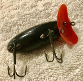 Fishing Lure Fred Arbogast Jitterbug WWII Plastic Lip Tackle Box Crank Bait 4
