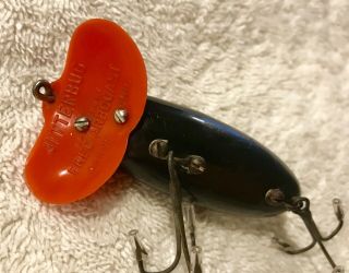 Fishing Lure Fred Arbogast Jitterbug WWII Plastic Lip Tackle Box Crank Bait 5