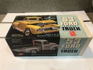 Amt 1953 Ford Truck Kit Kit 2153 Circa 1962