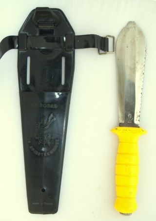 Ultra Rare Vintage French Diving Knife Spirodag La Spirotechnique
