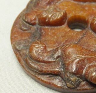 A521: Chinese stone carving ware personal ornaments or NETSUKE. 4