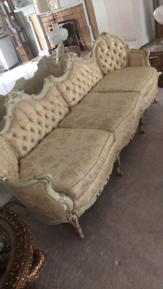 Antique couch set 2
