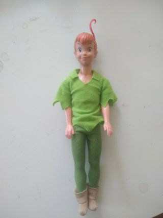 Vintage 1968 Disney Mattel Inc Peter Pan Doll Toy