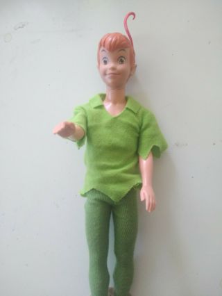 Vintage 1968 Disney Mattel Inc Peter Pan Doll Toy 2