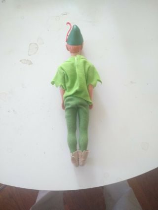 Vintage 1968 Disney Mattel Inc Peter Pan Doll Toy 5