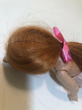 Vintage Vogue Ginny Doll Strawberry Blonde Light Red Long Hair Panties Shoes 6