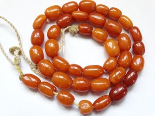Antique Natural Baltic Amber Beads Real Old Amber 13 Grams 老琥珀,  (no.  P)