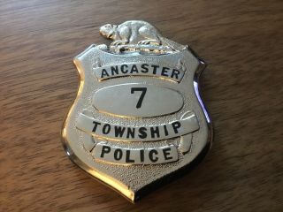 Ancaster Township Ontario Police Badge