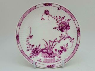 Antique 18th Century Meissen Marcolini Purple Sheaf Pattern Cup & Saucer c1790 4