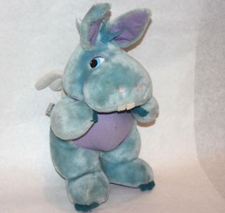 Hoppo Wuzzles 1984 Hasbro 14 " Walt Disney Hippopotamus Bunny Vintage 1980s