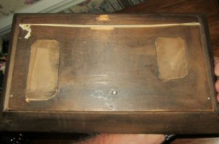 ANTIQUE COUNTRY HOUSE KITCHEN WOOD SHADOW BOX WALL HANGING; HAND CARVED 5