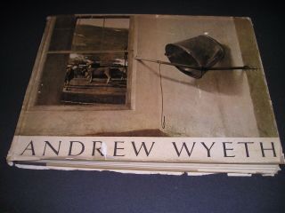 White House Richard Nixon Andrew Wyeth Gift Book Signature 1970