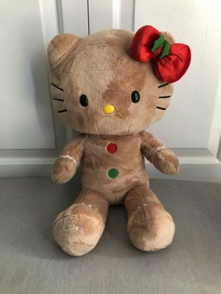 Build A Bear Gingerbread Hello Kitty Plush