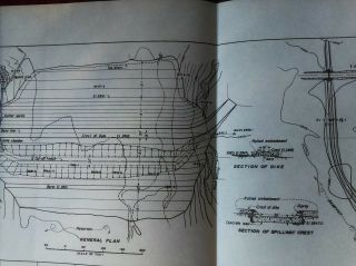 1950 Columbia River Sketch Diagram Map Horse Flat Dam Idaho Reservoir Dike 4