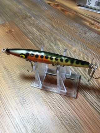 Vintage Fishing Lure Smithwick Devils Horse Spotted Ape Color Old Bait 3