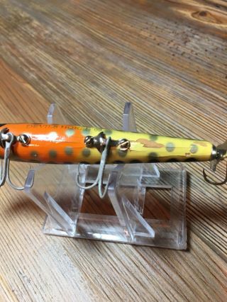 Vintage Fishing Lure Smithwick Devils Horse Spotted Ape Color Old Bait 4