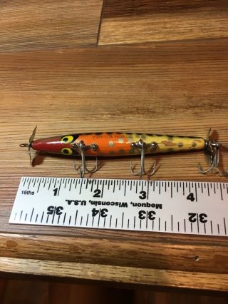Vintage Fishing Lure Smithwick Devils Horse Spotted Ape Color Old Bait 6
