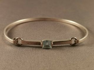 Lovely Antique Style Ladies Solid Silver 925 Bangle