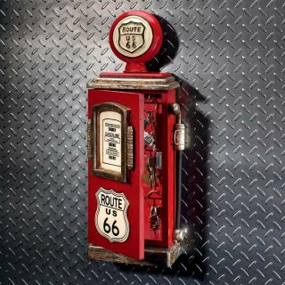 Design Toscano Route 66 Gas Pump Big Boy Toy Key Cabinet 2