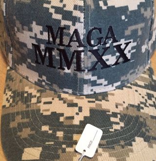 Make America Great Again Trump 2020 Hat Cap Maga 2020 Mmxx Embroidered Trump