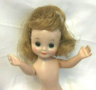 Vintage Betsy Mccall 8 Inch Doll Blond Light Brown Hair 1950s 1960s Tlc Repairs
