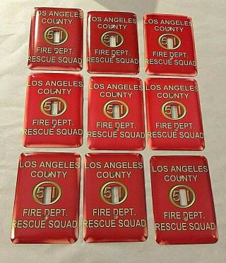 La County Station 51 Fire Fighter Emergency Rescue Squad Light Switch Cover