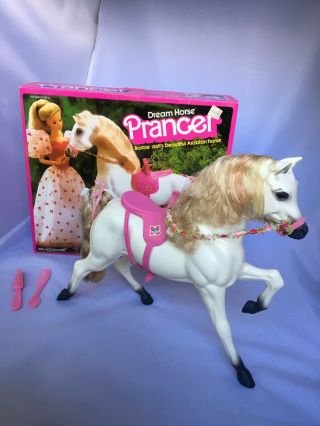 Vintage 1983 Mattel Barbie Dream Horse Prancer Arabian Horse