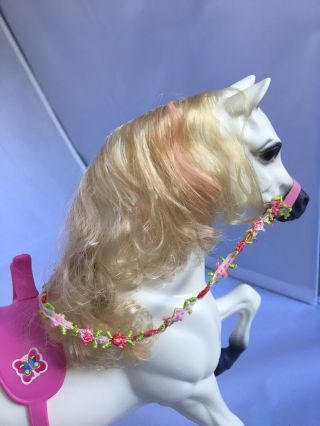 Vintage 1983 Mattel Barbie Dream Horse Prancer Arabian Horse 4