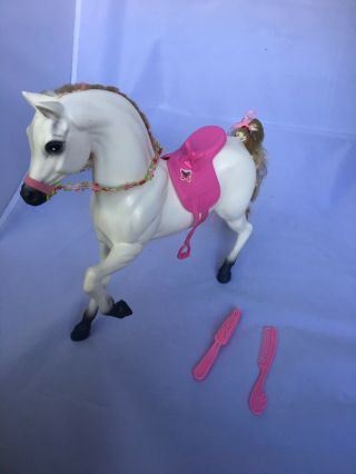 Vintage 1983 Mattel Barbie Dream Horse Prancer Arabian Horse 5