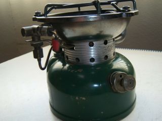 Vintage Coleman single burner camp stove 502 4