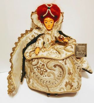 Vintage Peggy Nisbet Doll Queen Elizabeth I Gold