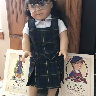 Vintage Pleasant Company American Girl Molly doll Books School Girl Samantha 4