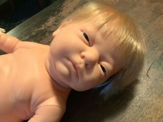 Berjusa Vintage Doll Anatomically Correct Baby Boy 2